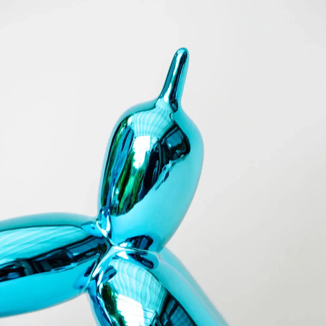 Balloon Dog Design Sculpture - skyblue