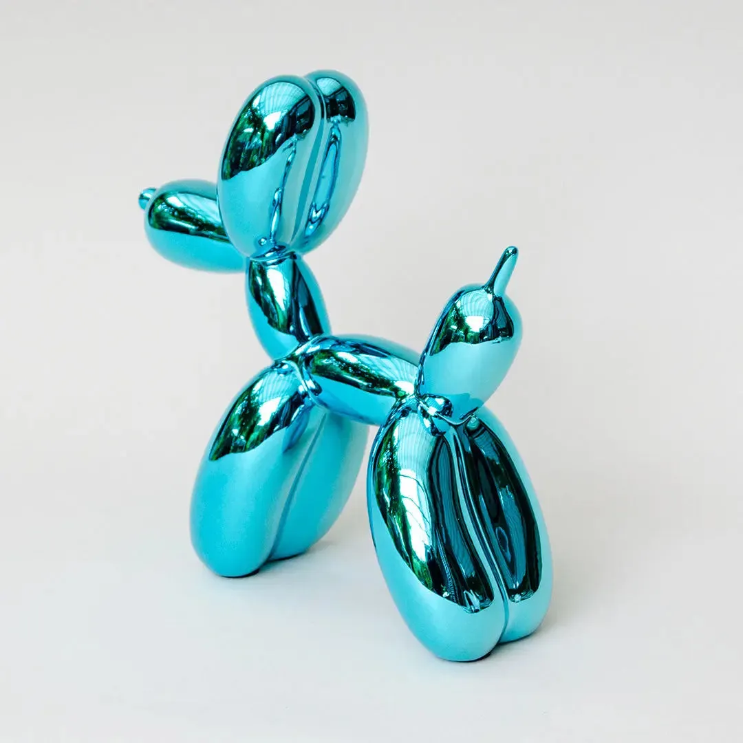 Balloon Dog Design Sculpture - skyblue