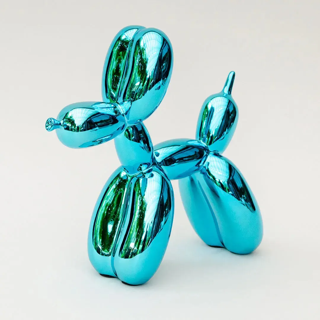 Balloon Dog Design Sculpture - skyblue