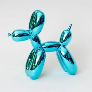 Balloon Dog Design Sculpture - skyblue