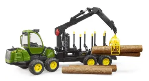 bruder John Deere 1210E Forwarder mit Kran