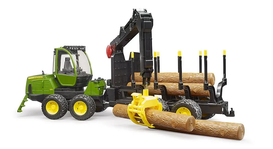 bruder John Deere 1210E Forwarder mit Kran