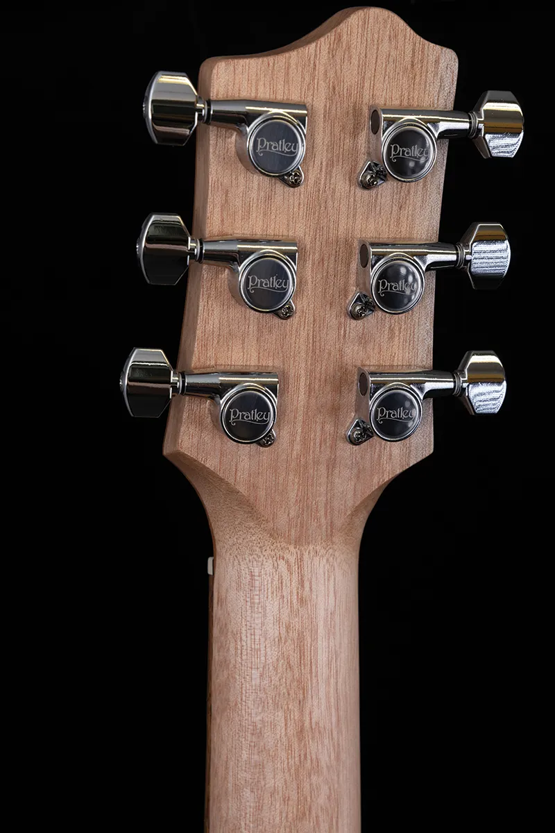 Classic Mini OM Solid Qld Fig Top, Solid Blackwood B/S