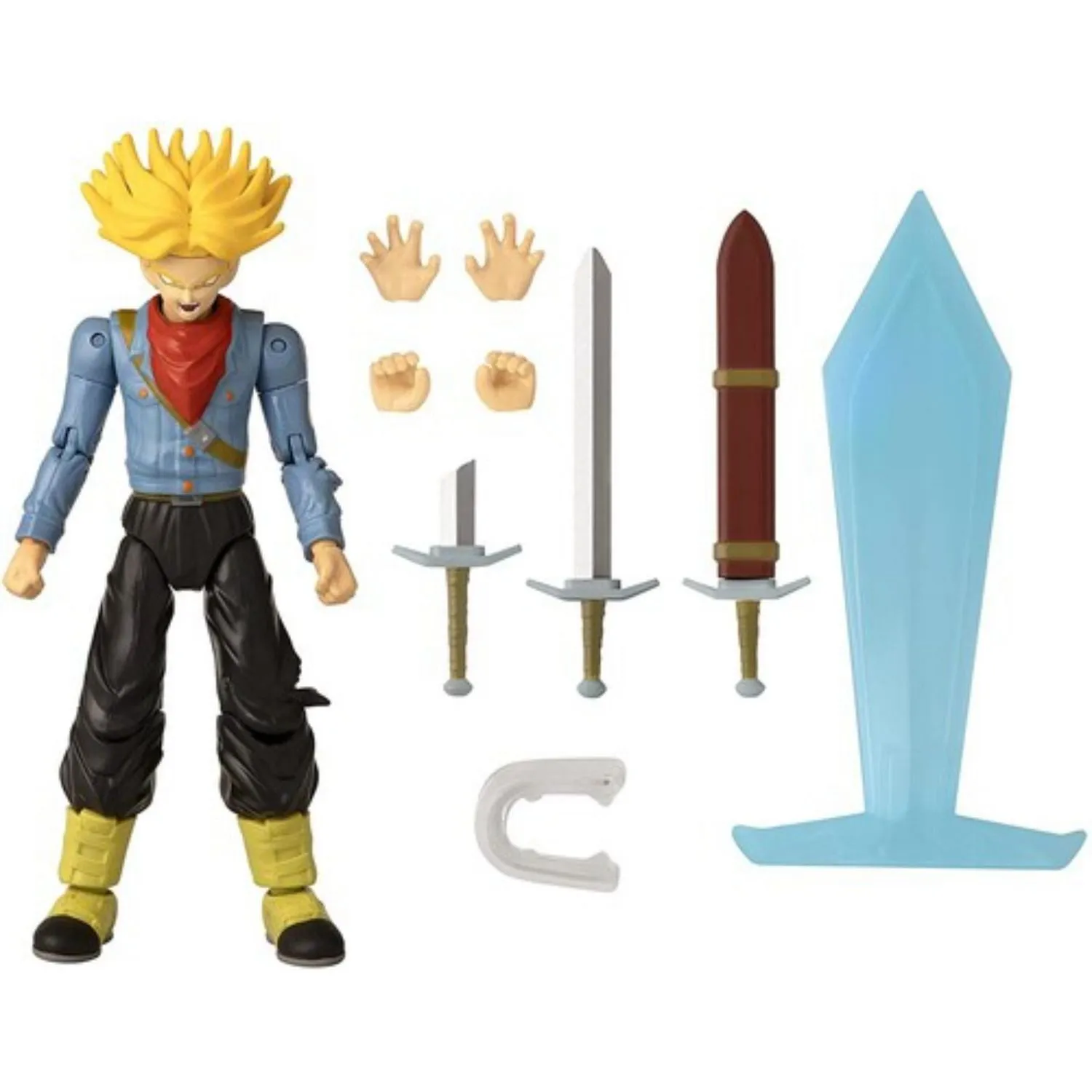 Dragon Ball Super: Dragon Stars - Super Saiyan Future Trunks vs Fusion Zamasu 2-Pack Figures (37166)