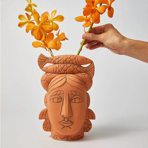 Folklore Fish Vase
