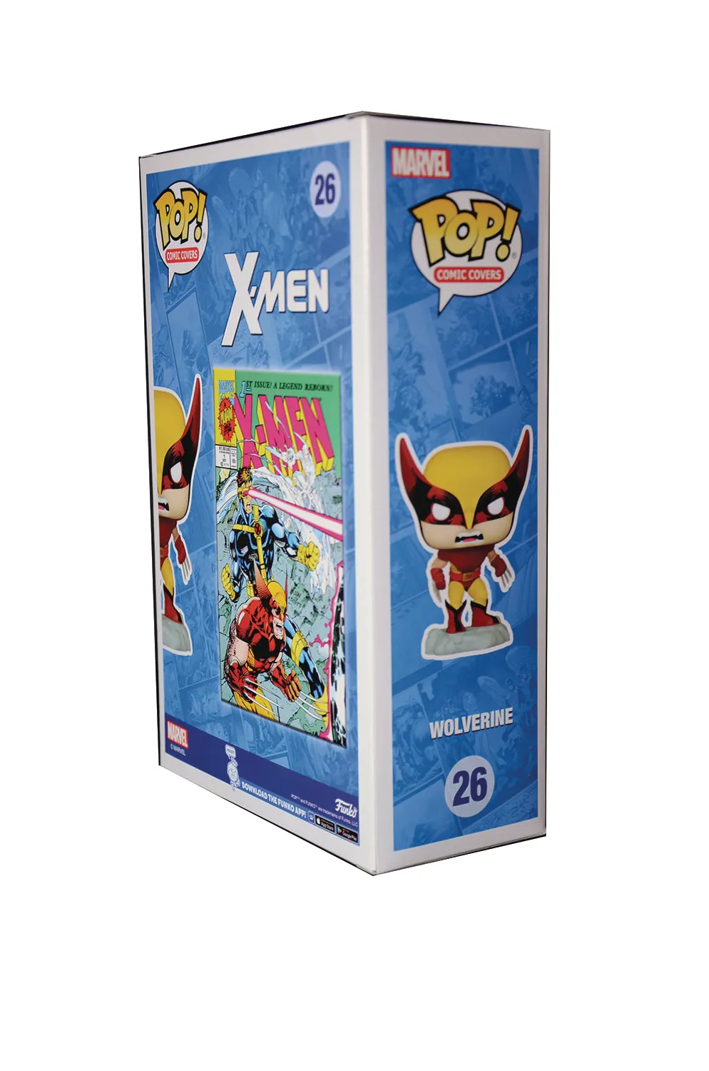 Funko Pop! Comic Covers #26 - Marvel: X-Men #1 - Wolverine (Previews Exclusive) Vinyl Figure (68611) LOW STOCK