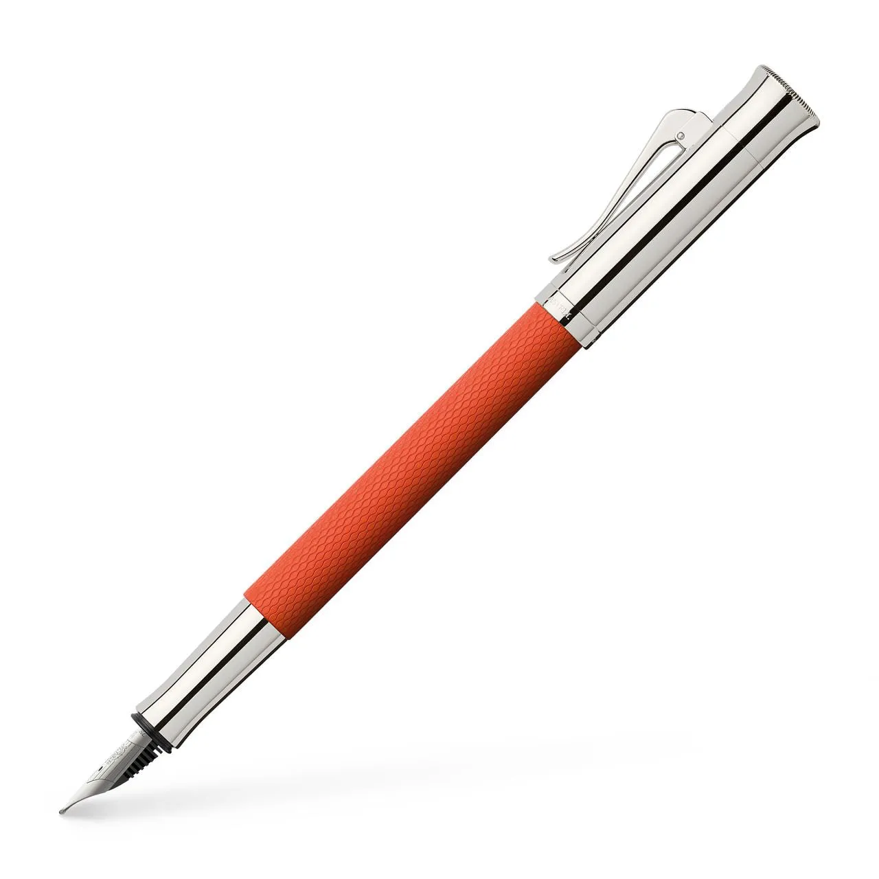 Graf Von Faber-Castell Guilloche Fountain Pen Burned Orange
