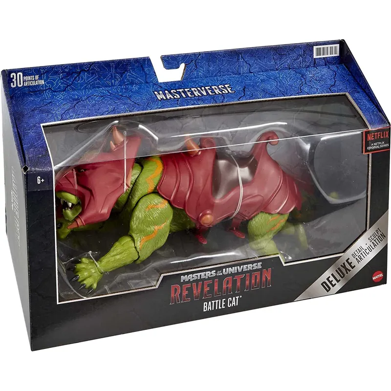 MASTERS OF THE UNIVERSE® Masterverse® Deluxe Revelation Battlecat® & He-Man Action Figure Set