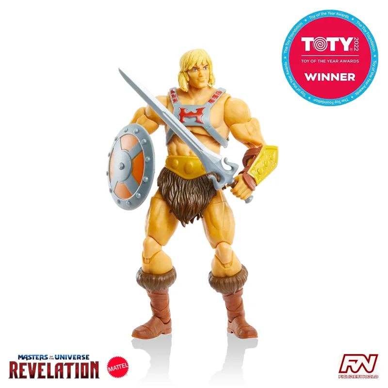 MASTERS OF THE UNIVERSE® Masterverse® Deluxe Revelation Battlecat® & He-Man Action Figure Set