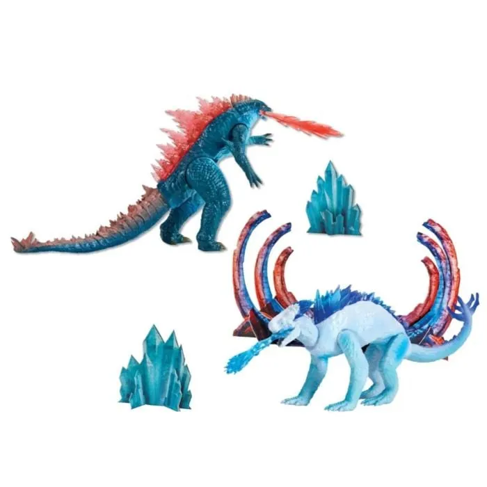 MonsterVerse Godzilla vs. Kong 2: The New Empire - Godzilla Evolved vs. Shimo 6" Action Figure 2-Pack