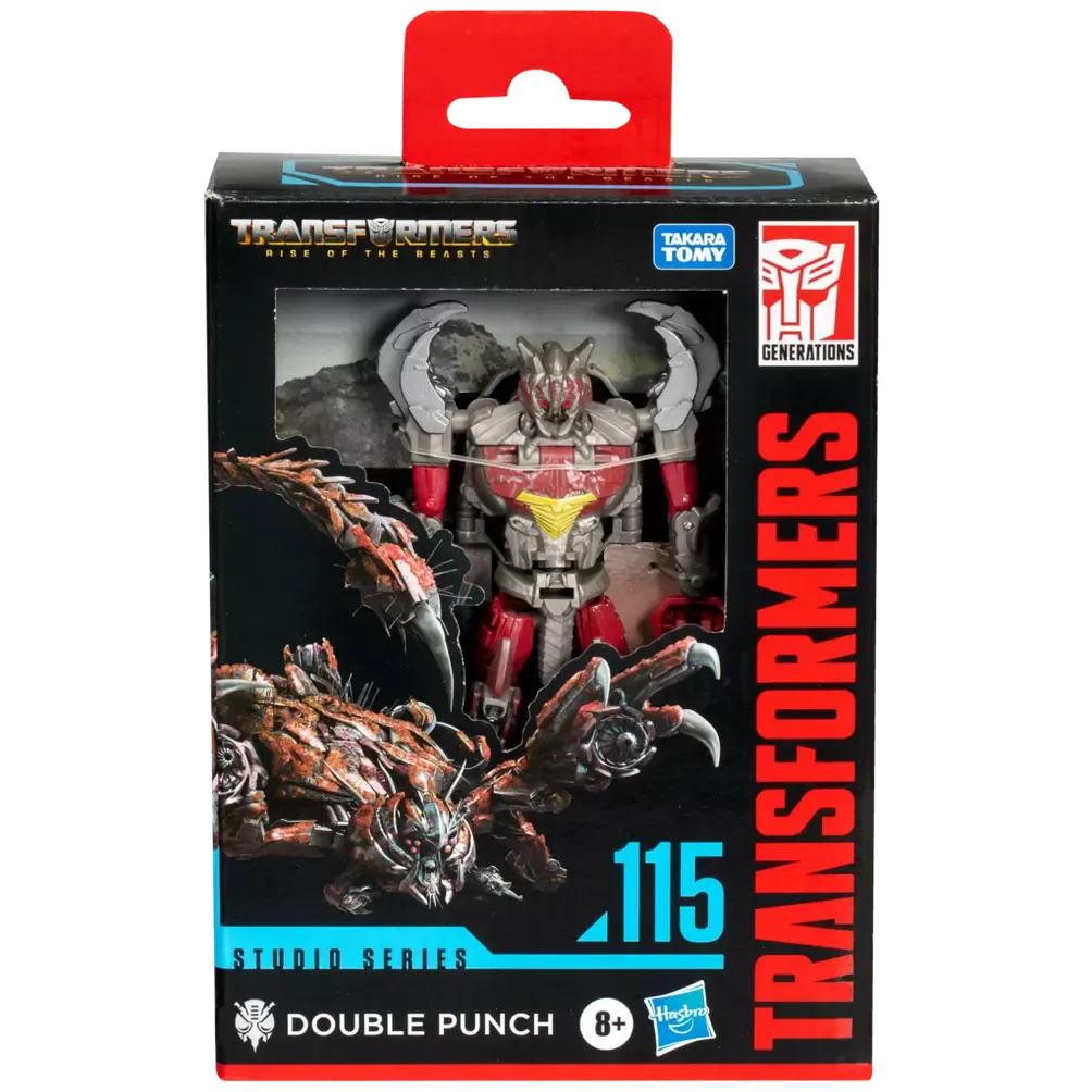 [PRE-ORDER] Transformers: Studio Series #115 (Rise of the Beasts) Deluxe Double Punch Action Figure (G0533)