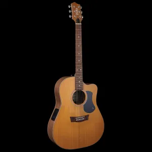 Premier Series Dreadnought Cutaway Model Maple B/S Fig Top