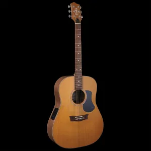 Premier Series Dreadnought Model Maple B/S Fig Top Electric