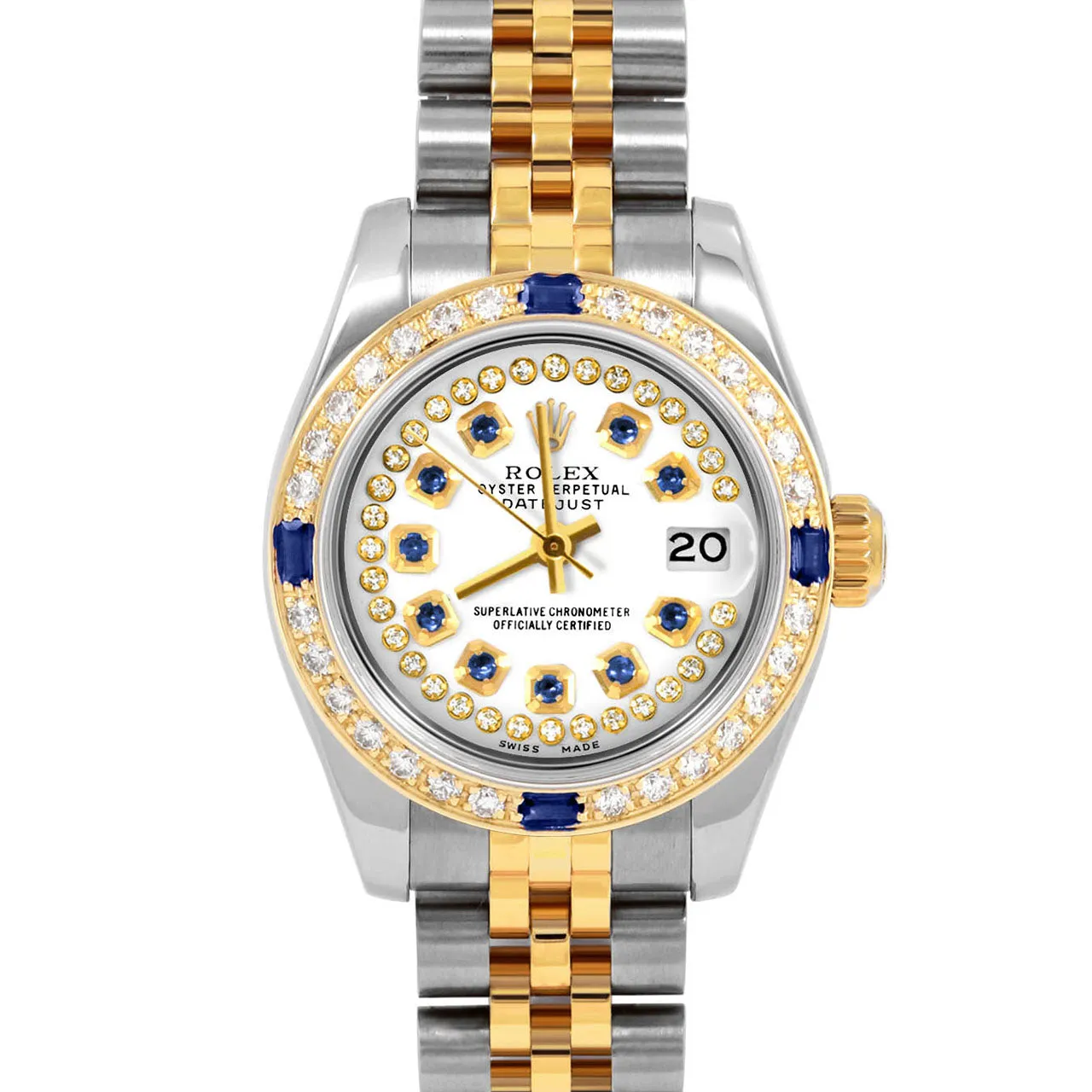 Rolex Datejust 26mm | 179173-WHT-STRS-4SPH-JBL