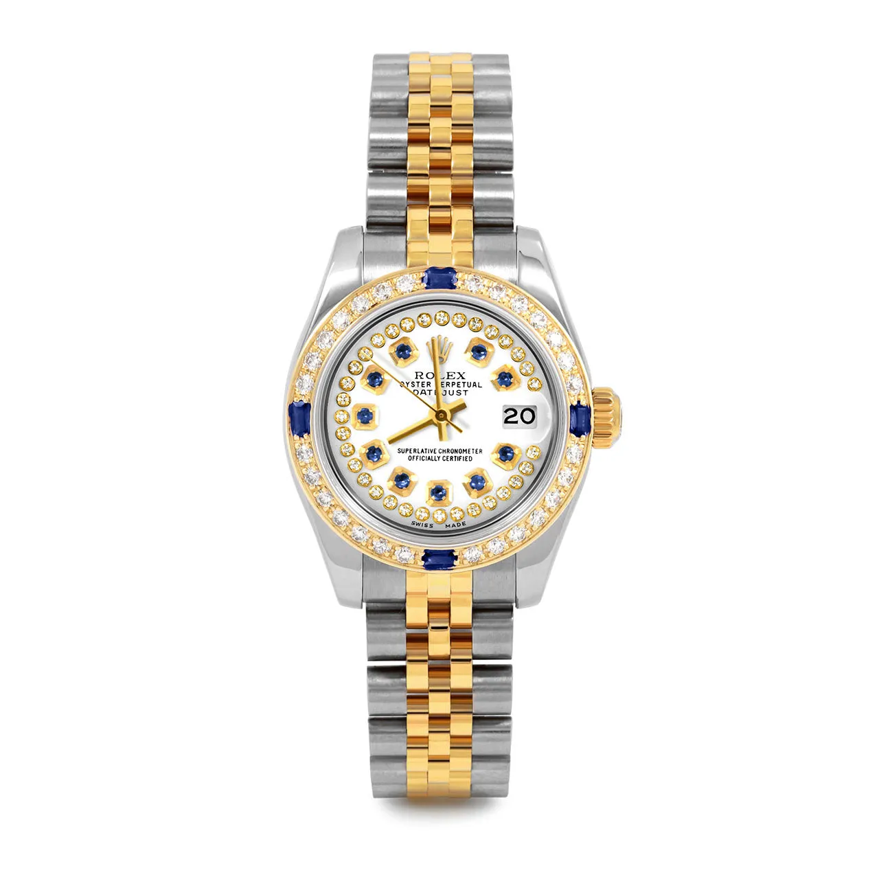 Rolex Datejust 26mm | 179173-WHT-STRS-4SPH-JBL