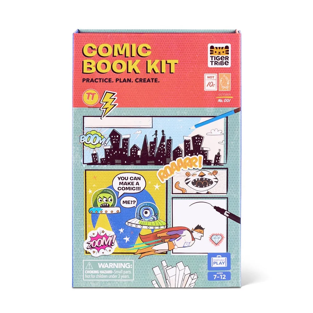 Tiger Tribe: Comic Book - Practice Plan Create Kit