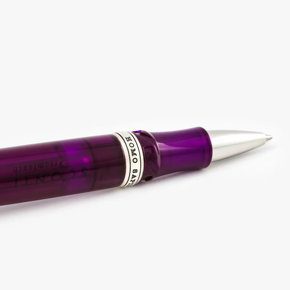 Visconti Homo Sapiens Demonstrator Stones Rollerball Pen Purple